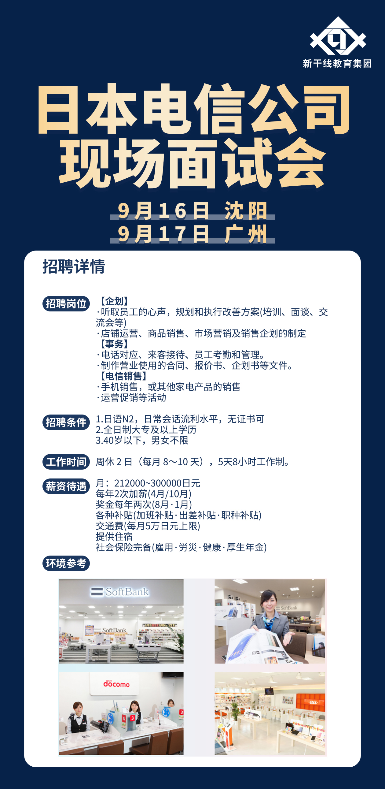 日本电信公司面试会