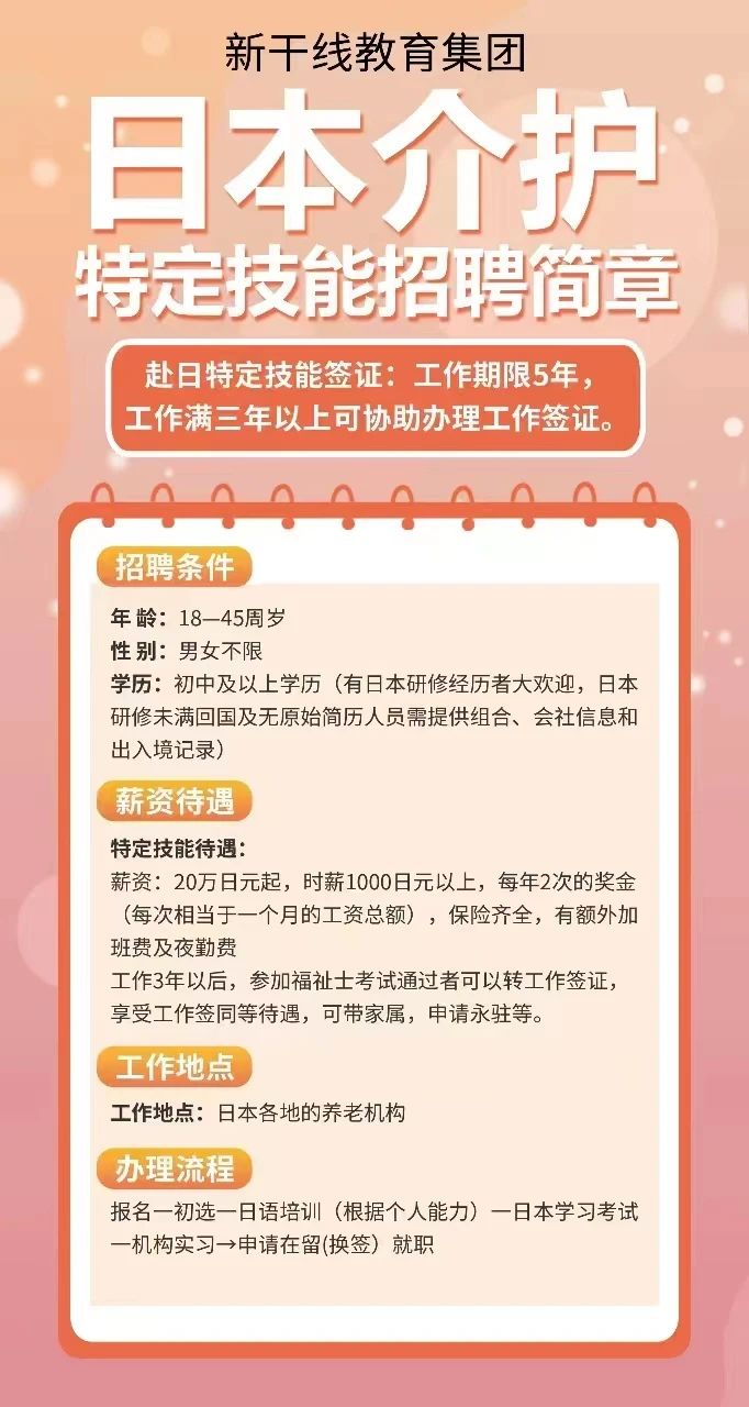 日本工作招聘