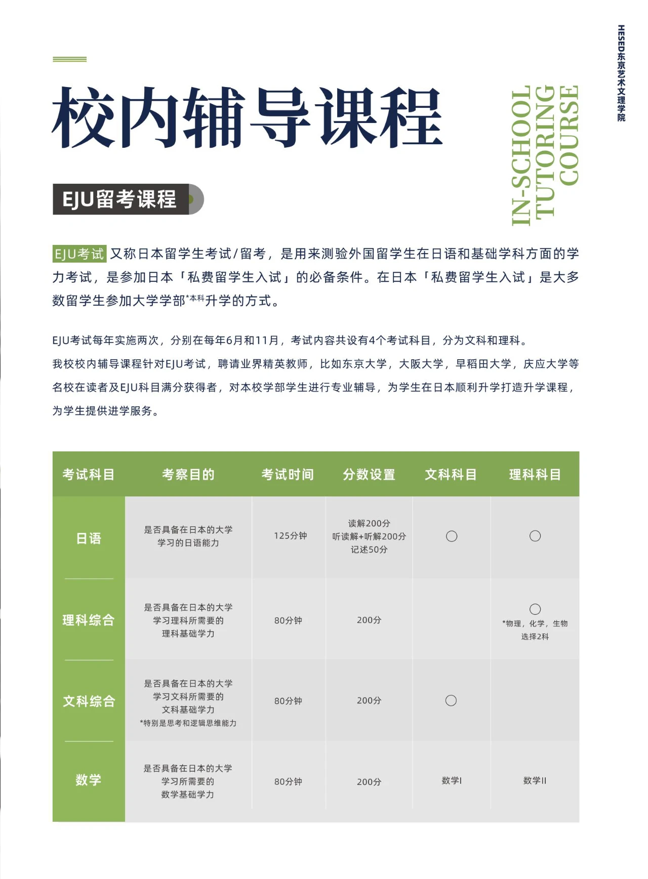 HESED教育集团 音乐升学平成音乐大学