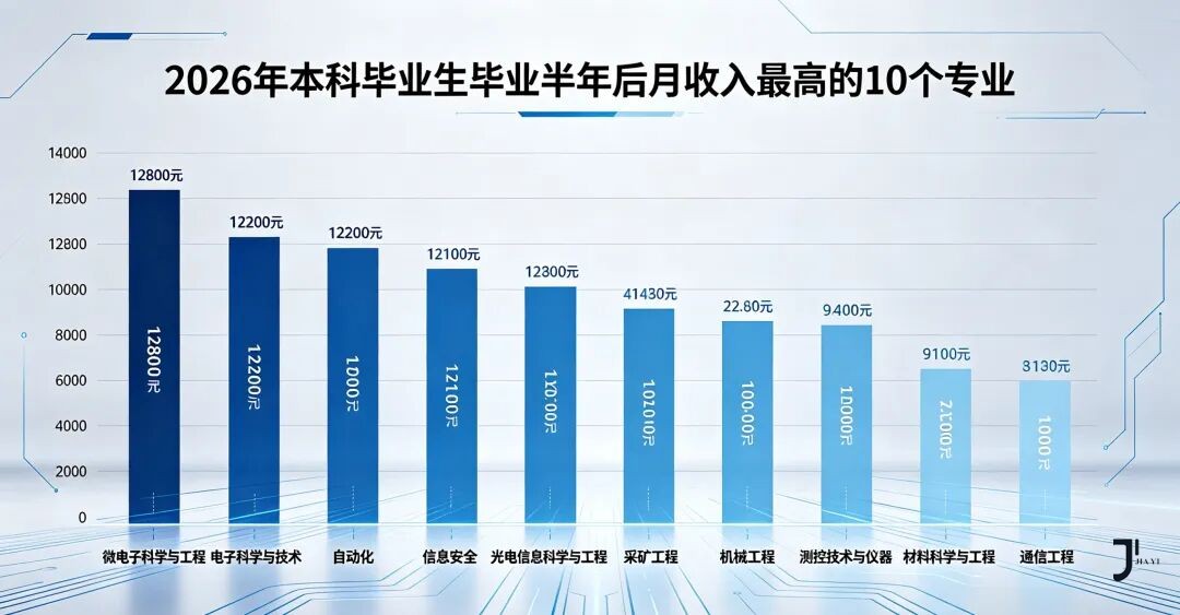 出国留学高考选专业：2026国内高薪专业榜vs日本年薪排行榜，这些方向正在悄悄“涨薪”！「新干线日本留学」